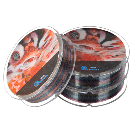 QIAOPAI Superior Fishing Line - Spotted Stitching Color